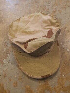 Military 3 Color Desert Camouflage Utility Cap Hat USMC